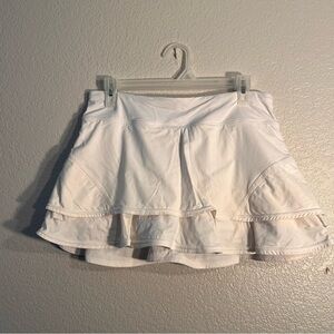 Lululemon white tennis golf skirt size 8